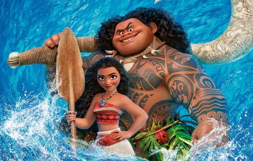 Moana Moana Maui Maui Walt Disney Pictures Multfilm Poster V Th Street Y